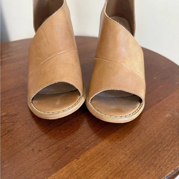 Mi.iM Brown Jessica Heels Cutout Women’s Size 8.5 - Picture 8 of 10